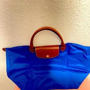 Longchamp blue tote